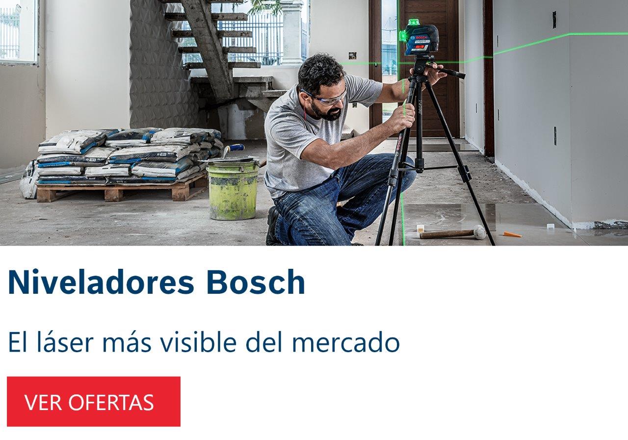 NIVELADORES BOSCH. El láser más visible del mercado